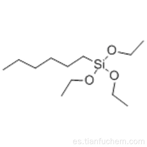 Silano, trietoxihexilo CAS 18166-37-5